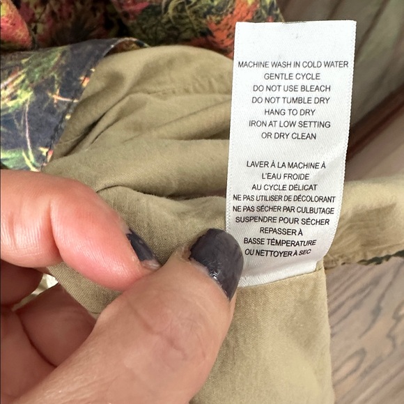 Boho Liberty Art Fabrics Shirt Dress All Cotton - Picture 6 of 7